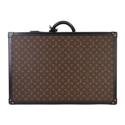 Louis Vuitton Monogram Macassar SPO Personal Bisten 70 Trunk Case Bag Brown