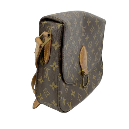 Louis Vuitton Shoulder Bag Monogram Saint Cloud GM Brown — view 2