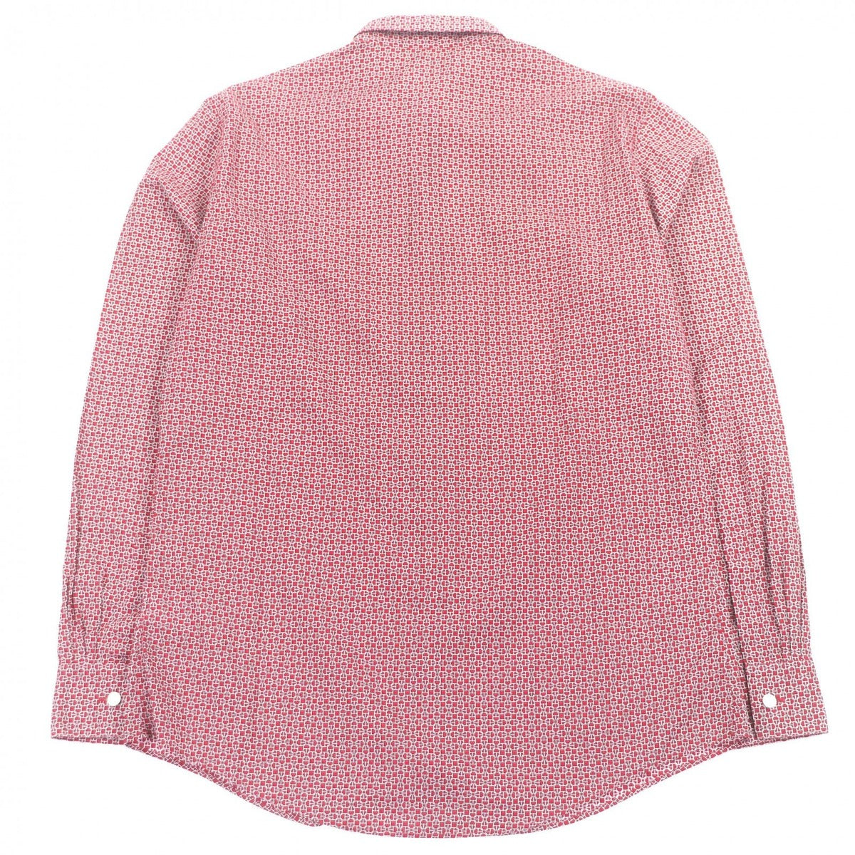 Hermes 100% Cotton Chaine D'ancre Allover Pattern Calf Serie Button Long — view 3
