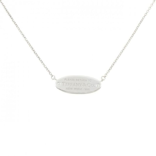 Tiffany & Co. Return to Oval Id Necklace