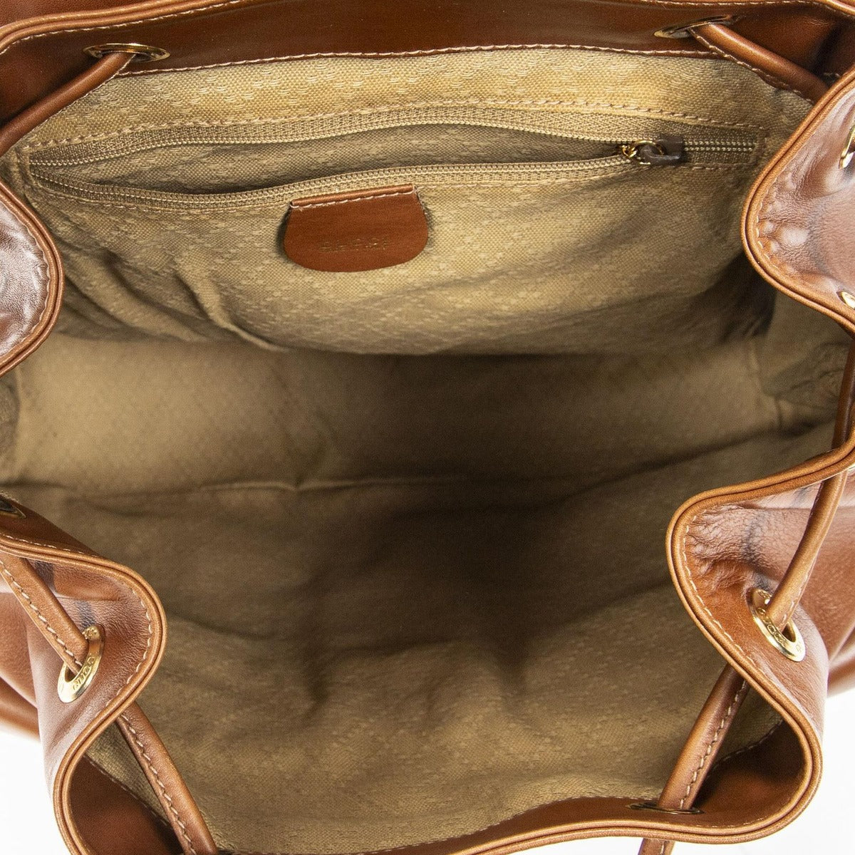 Gucci Bamboo Backpack Sac Tankard Lambskin Leather — view 9