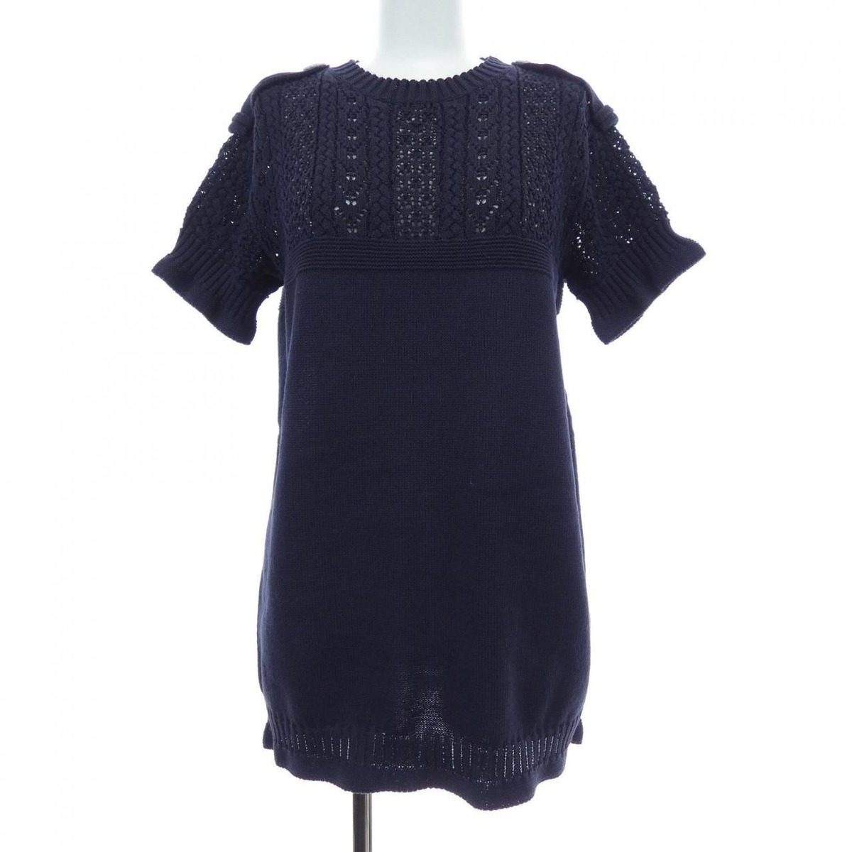 Chanel Knit Top Navy