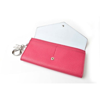 Christian Dior Wallet Long Diorissimo Bicolor Rose Pink — view 5