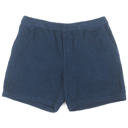 Prada Pile Shorts Navy Pants