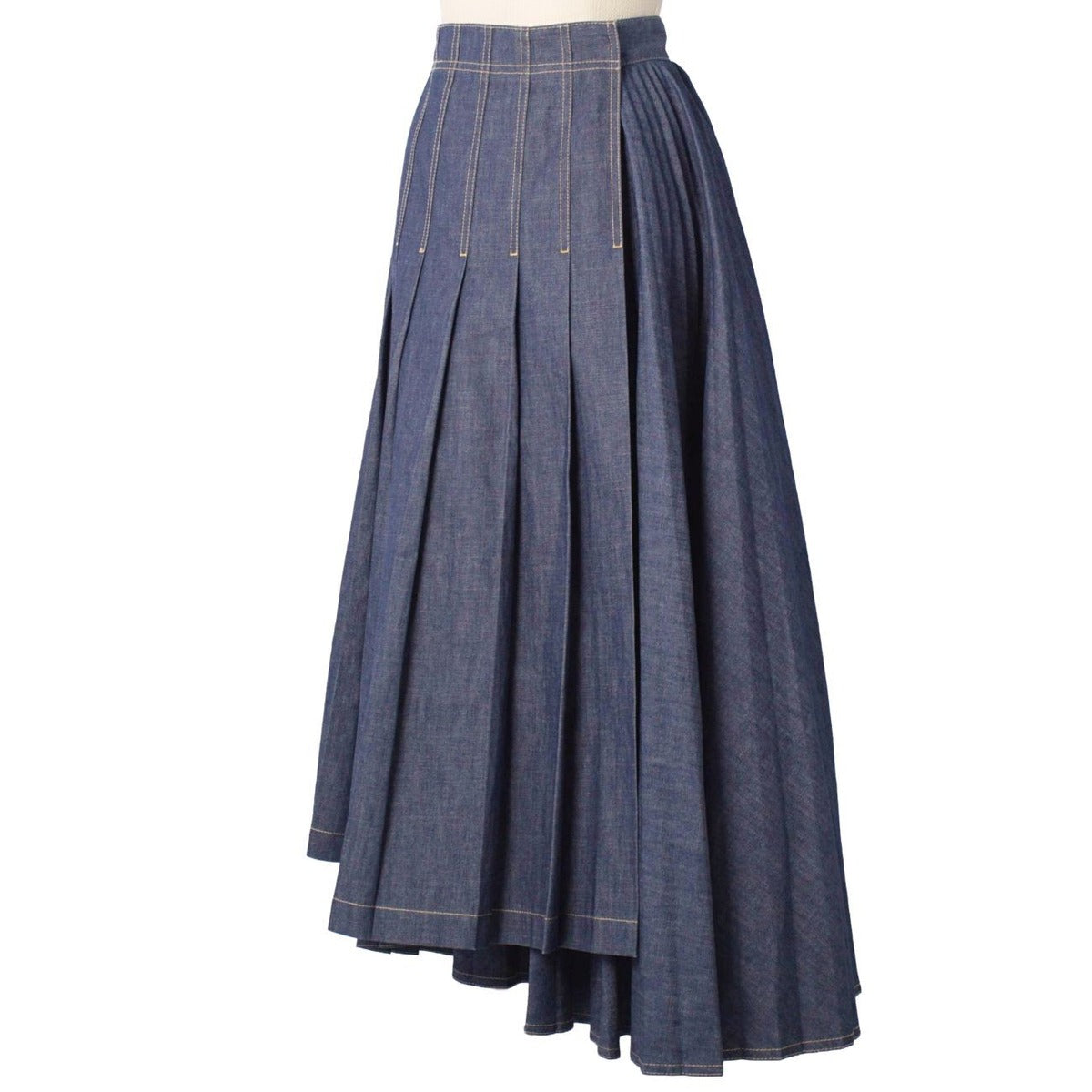 Dior Christian Skirt Cotton Denim — view 3