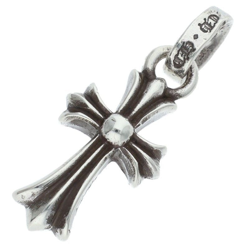 Chrome Hearts Crs Bbyfat Baby Fat Silver Necklace Top