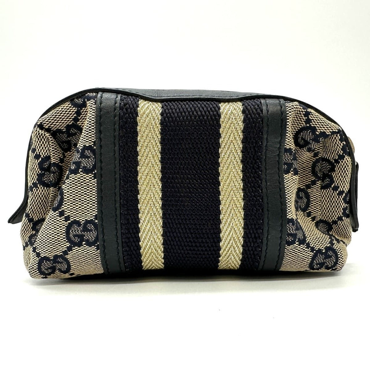 Gucci Pouch GG Canvas Sherry Navy — view 2