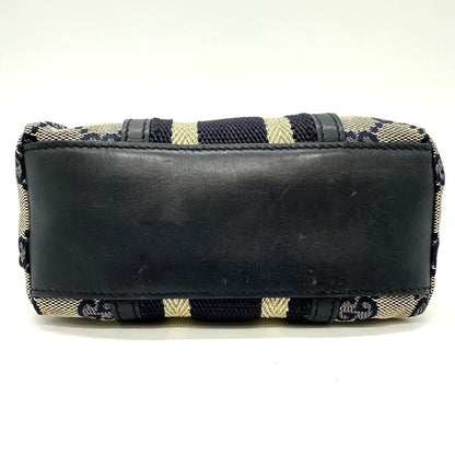 Gucci Pouch GG Canvas Sherry Navy — view 3