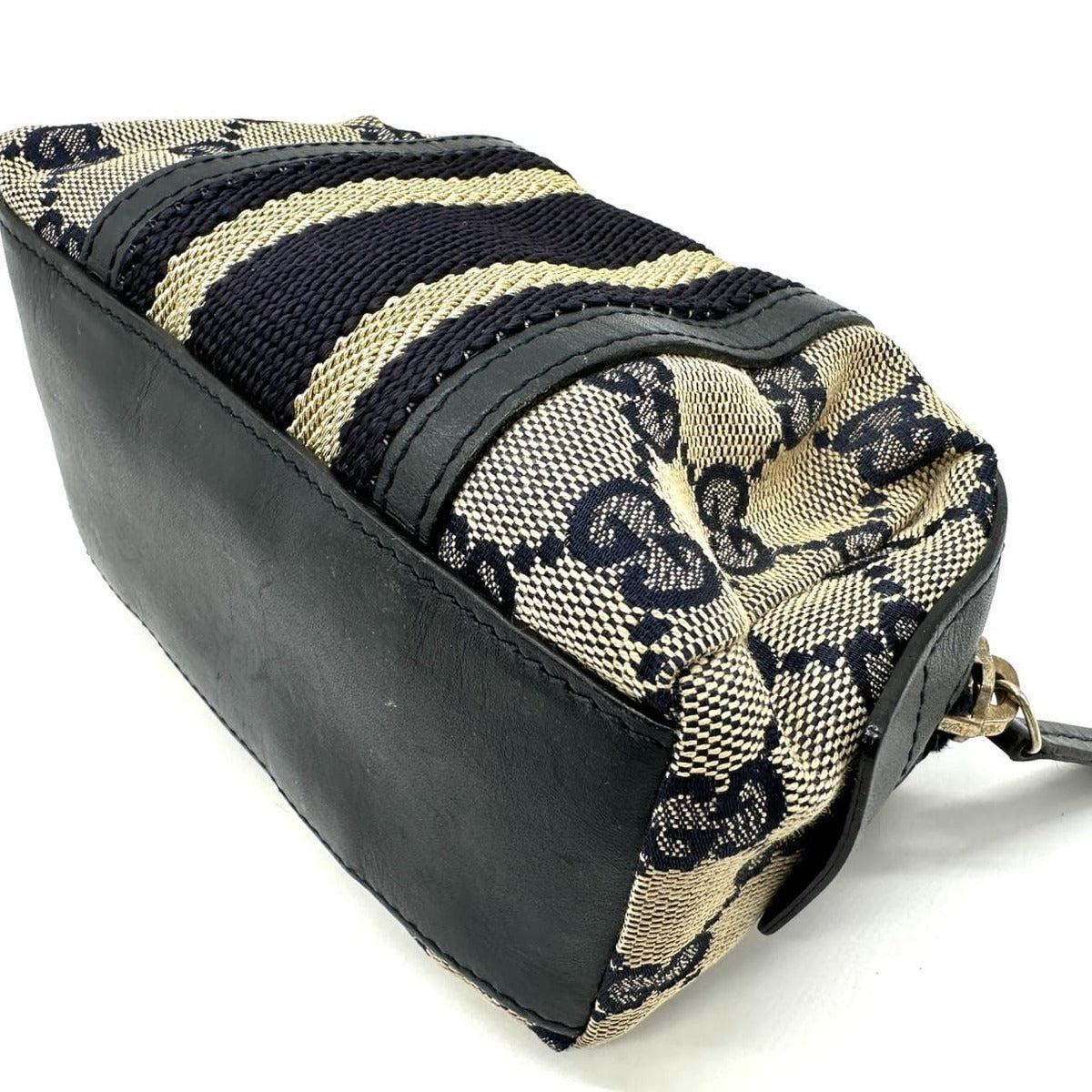 Gucci Pouch GG Canvas Sherry Navy — view 4