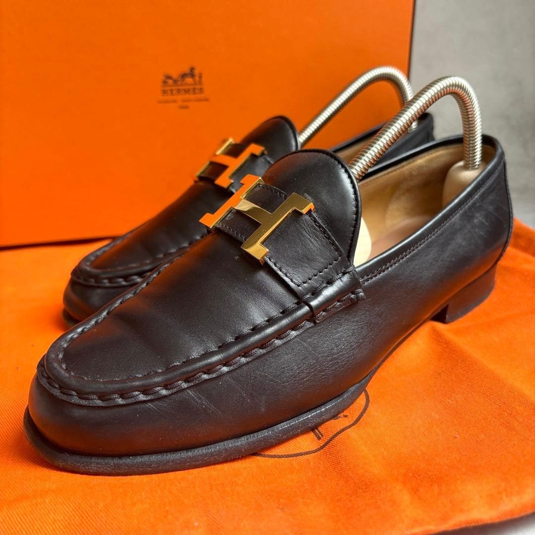 Hermes Constance Loafers Moccasins Shoes