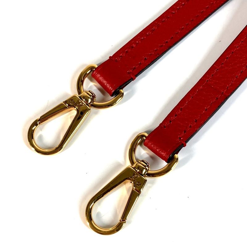 Louis Vuitton Shoulder Strap Shoulder Strap Only Leather Red