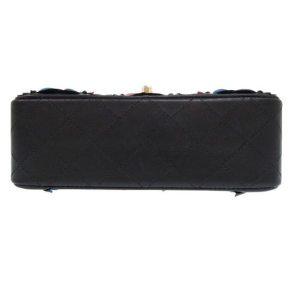 Chanel Single Flap Matelasse 20 Lambskin Black Shoulder Bag 1083 Chanel