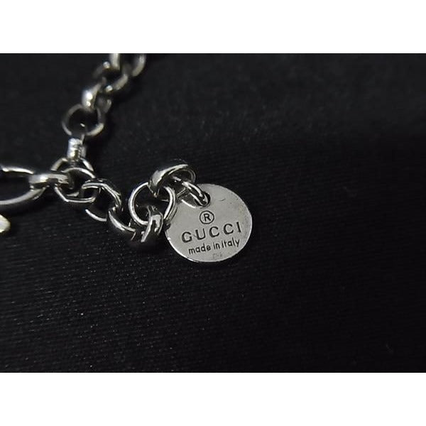 Gucci Necklace Inter Locking Arabesque Silver — view 2