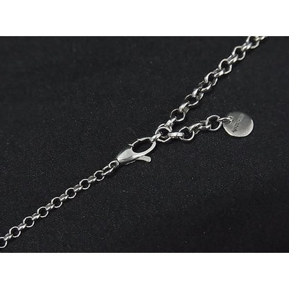 Gucci Necklace Inter Locking Arabesque Silver — view 4