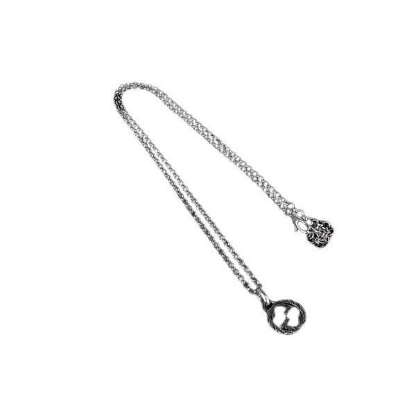 Gucci Necklace Inter Locking Arabesque Silver