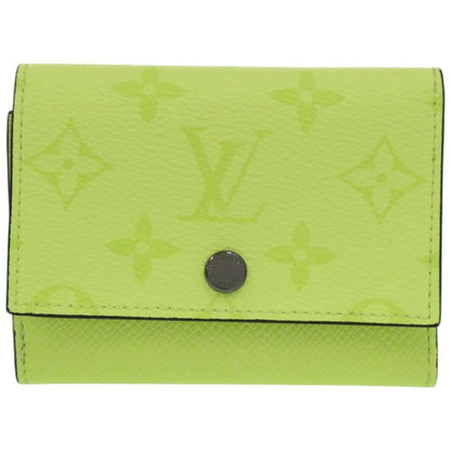 Louis Vuitton Monogram Victor Wallet Taigarama Taiga Fluorescent
