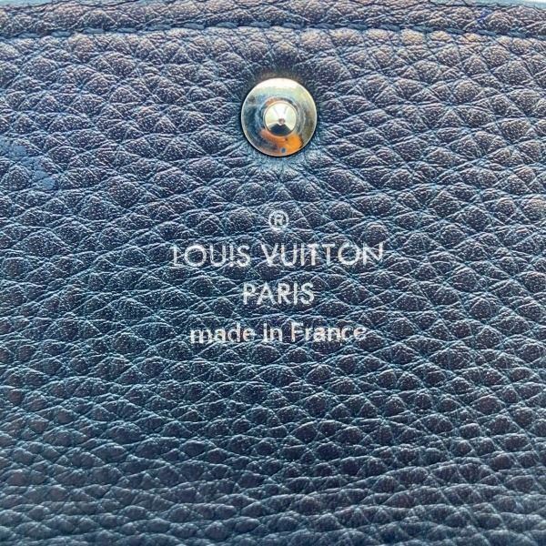 Louis Vuitton Mobogram Mahina Portefeuille Iris M60143 Long Wallet Trifold Men's
