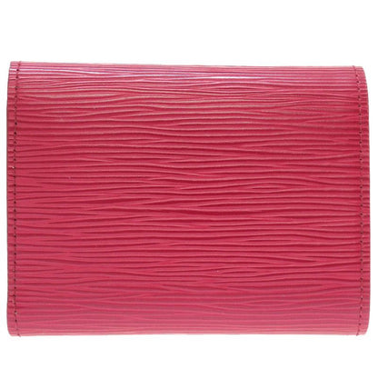 Louis Vuitton Epi M62171 Portefeuille Victorine Compact Wallet Fuchsia Trifold