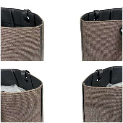 Loewe Anagram 2-Way Tote Bag Canvas Leather Jacquard Black — view 4
