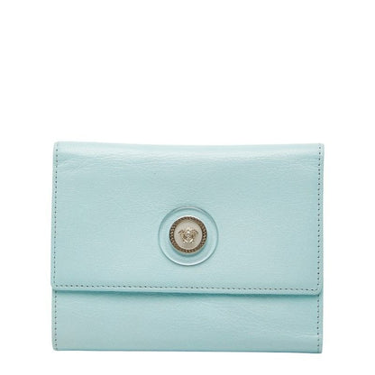 Versace Medusa Light Blue Leather