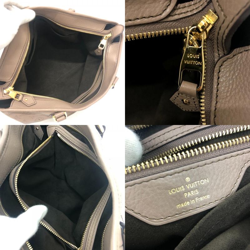 Louis Vuitton Handbag Stella PM M93175 Monogram Mahina Beige