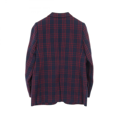 Dior Tailored Jacket Wool Navy Red — view 2