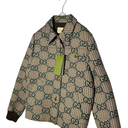 Gucci Cruise 2024 25 Collection GG Logo Wool Bomber Jacket GG Logo Wool Bomber