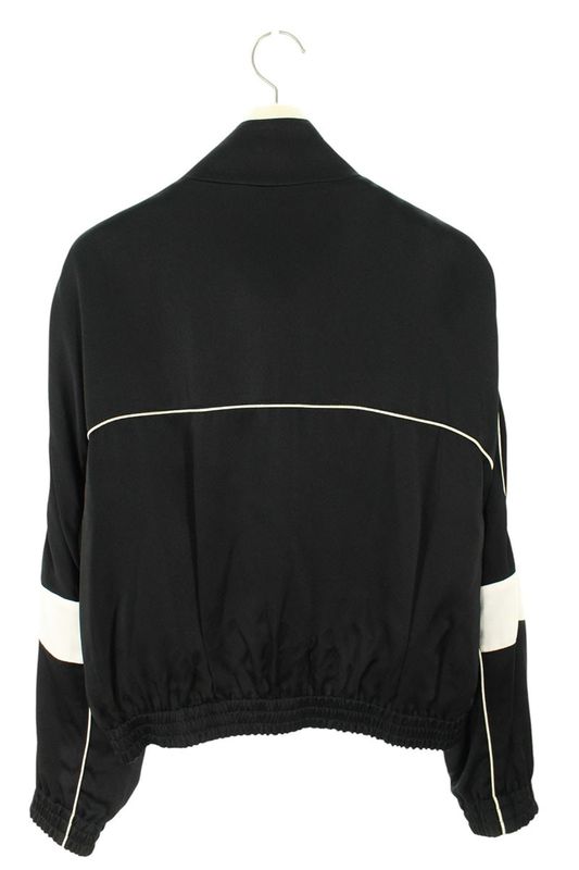 Saint Laurent Paris 753065 Y3g36 Panel Design High Neck Bomber Blouson Men 46