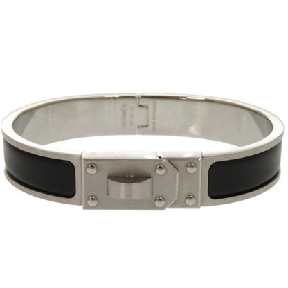 Hermes Kelly Men Sp0212 Metal Noir Black Matte Bangle 1698