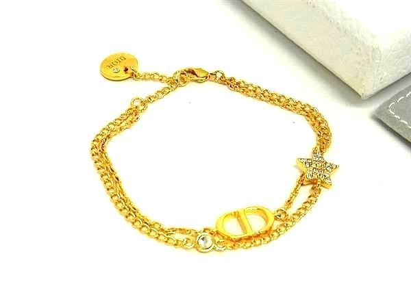Christian Dior Christian Dior Rhinestone Star Bracelet Accessory