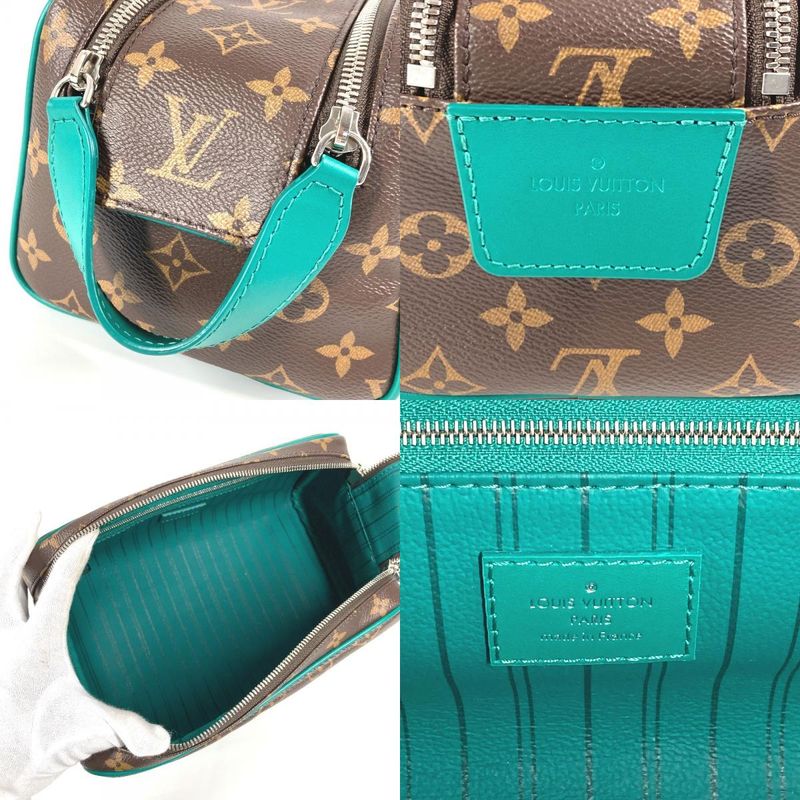 Louis Vuitton Second Bag Dopp Kit Dopp Kit M12639 Monogram Macassar Canvas