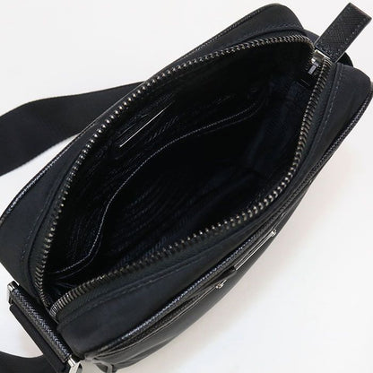 Prada Re-nylon 2vh112 2DMH F0002 Crossbody Shoulder Bag Nylon Saffiano Leather