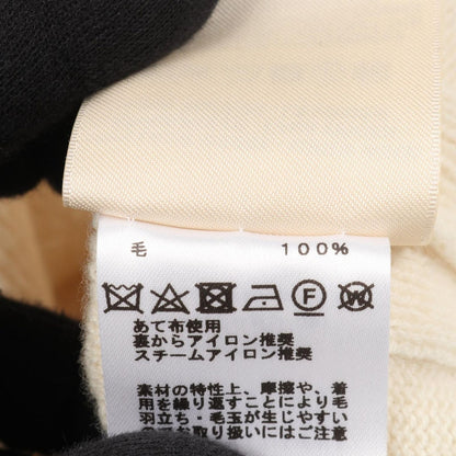 Hermes Cardigan Knit Ivory Wool — view 4