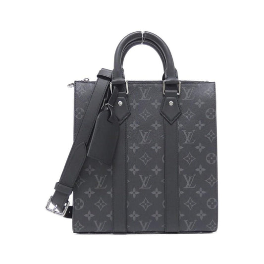 Louis Vuitton Monogram Eclipse Sac Plat Cross Bag