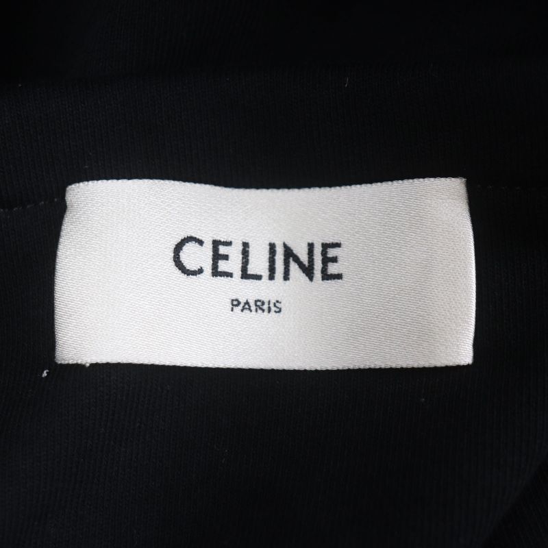 Celine 11020 2EKO Medium Sweat BAG Medium Sweat Bag Logo Print Cross Bag