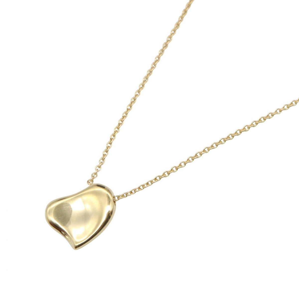 Tiffany & Co Necklace Full Heart 18k