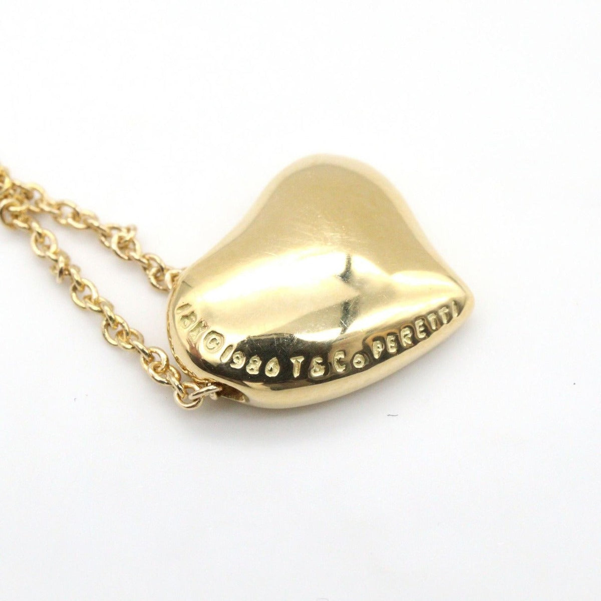 Tiffany & Co Necklace Full Heart 18k — view 4