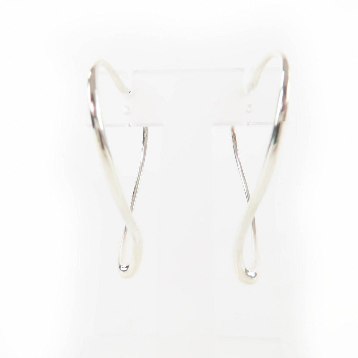 Tiffany & Co Elsa Peretti Open Heart Large Earrings Hoop — view 4