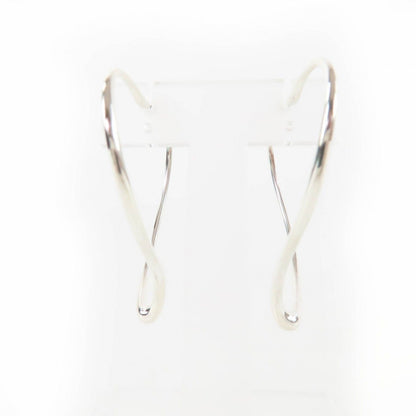 Tiffany & Co Elsa Peretti Open Heart Large Earrings Hoop — view 4