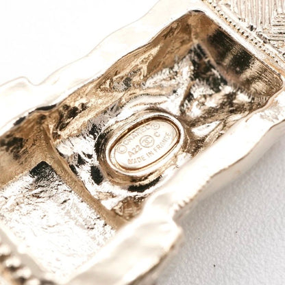 Chanel Necklace Pendant Choker Gold Black Pink Coco Mark Lip Rhinestone Chain