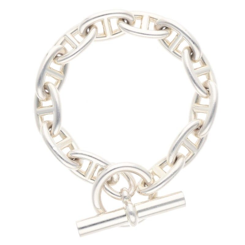 Hermes Chaine D'ancre GM Chaine D'ancre GM Silver Bracelet Men's 12link