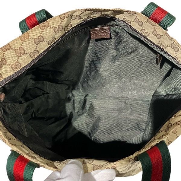 Gucci Sherry Line 131233 GG Canvas Bag Tote Bag Women