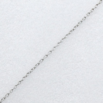 Tiffany & Co Open Teardrop Elsa Peretti 925 Silver Ladies 2.6g Necklace