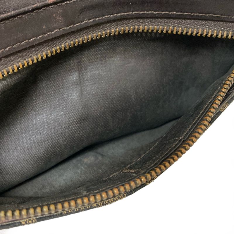 Fendi Long Wallet Zucca Pattern 8m0009 Beige And Black