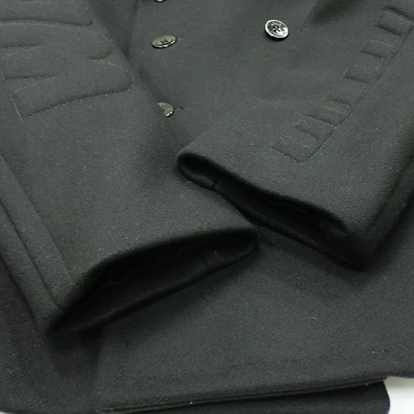 Louis Vuitton Technical Wool Pea Coat 1a8wql Men's #44 Double Breasted P Coat