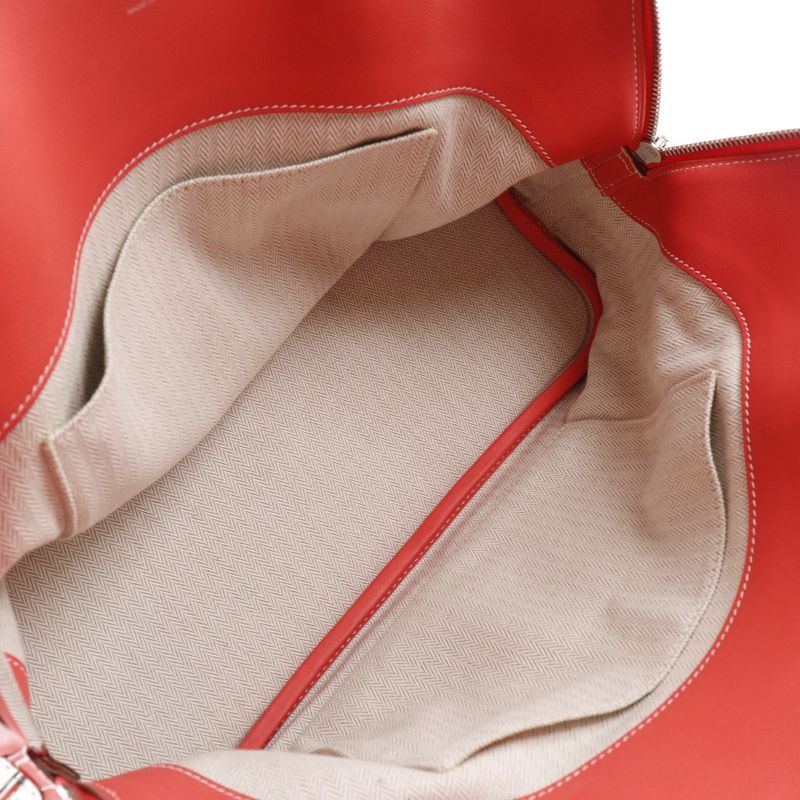 Hermes Bolide Relax 35 Sikkim Rose Jaipur Red □P Ladies Handbag