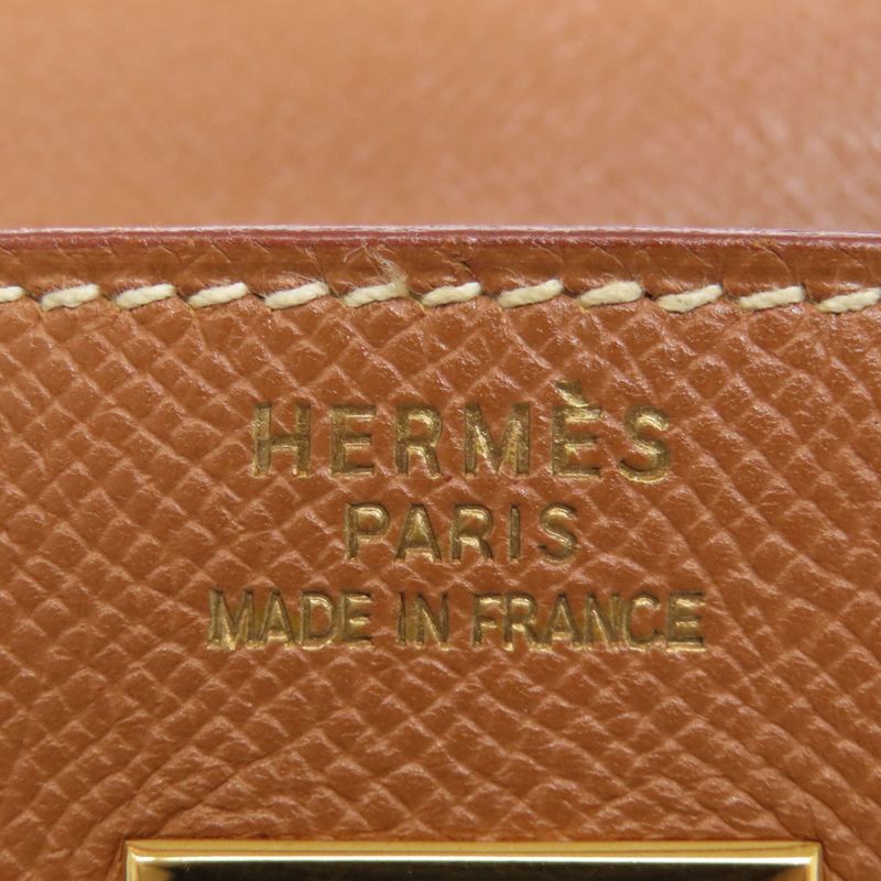 Hermes Haut À Courroies HAC 32 Gold Hardware Handbag Courchevel Women