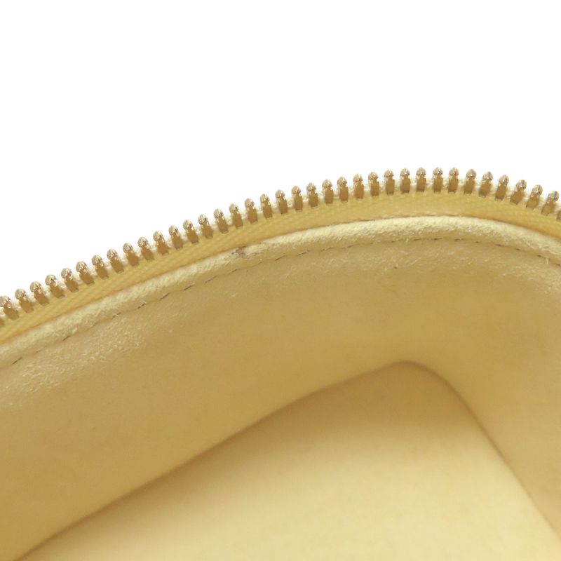 Christian DIOR Micro Vanity Mini Bag 2WAY Handbag Enamel Women