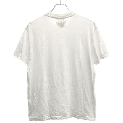 Prada Triangle Crew Neck T-Shirt White L