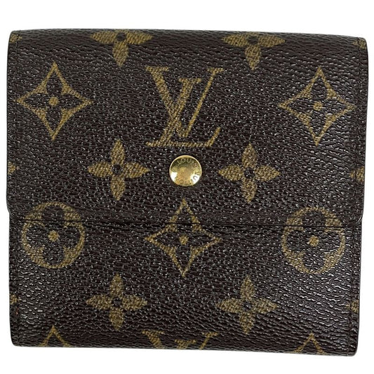 Louis Vuitton Porte Monet Bier Cult Cles Di Coin Purse Billfold W Hook Trifold